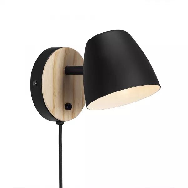 Applique murale - THEO - M�tal - Noir -  GU10 (2112631003)