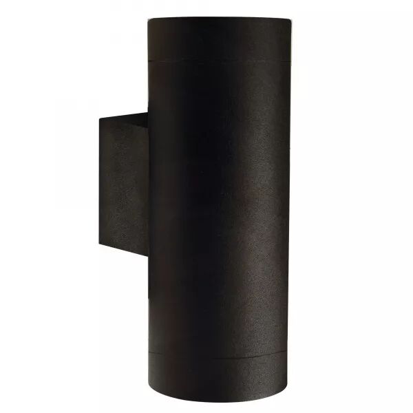 APPLIQUE MURALE - TIN MAXI DOUBLE - M�TAL - NOIR -  GU10