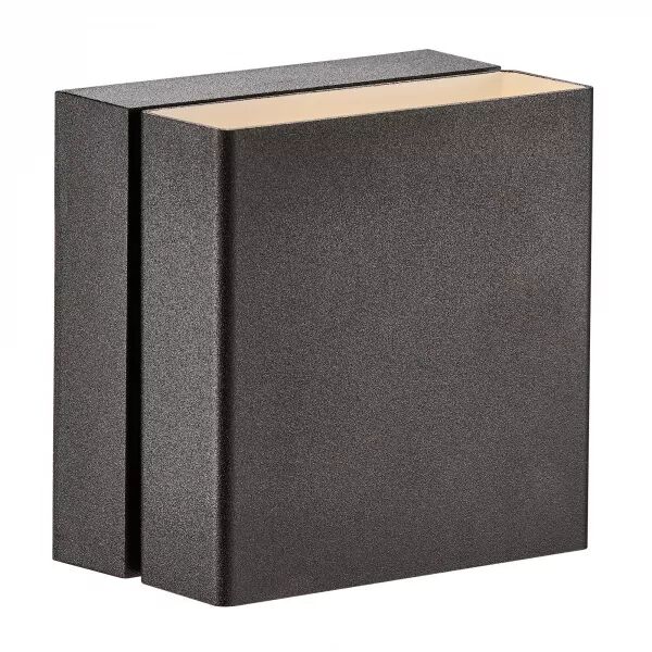APPLIQUE MURALE - TURN - ALUMINIUM - NOIR - LED MODULE INCL.