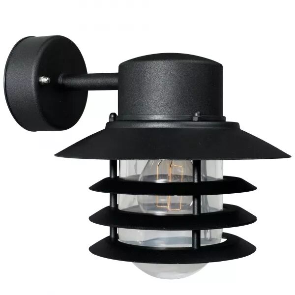 Applique murale - VEJERS DOWN - M�tal - Noir -  E27 (74471003)