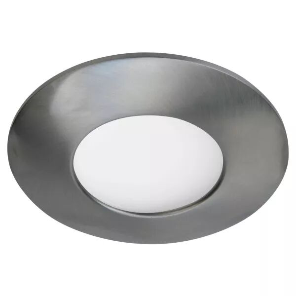 AQUAFLAT - Encastr� IP20/65 Vol.2, fixe, nickel, LED int�g. 6W 3000K 450lm (50790)