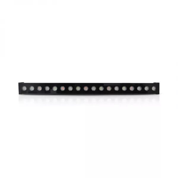 ARCHEO LINE WALLWASHER ALU 24VDC 36W 1M RGB NOIR TRA IP65
