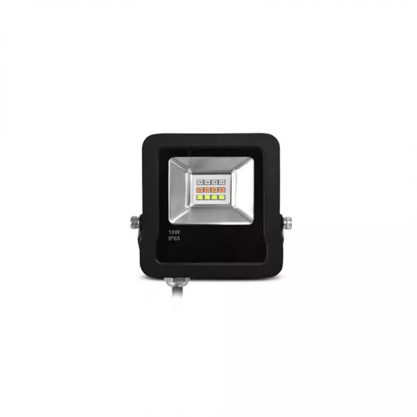 ARCHEO SLIM  RGB II PROJECT 10W NOIR IP65 + TELECOMMANDE HF