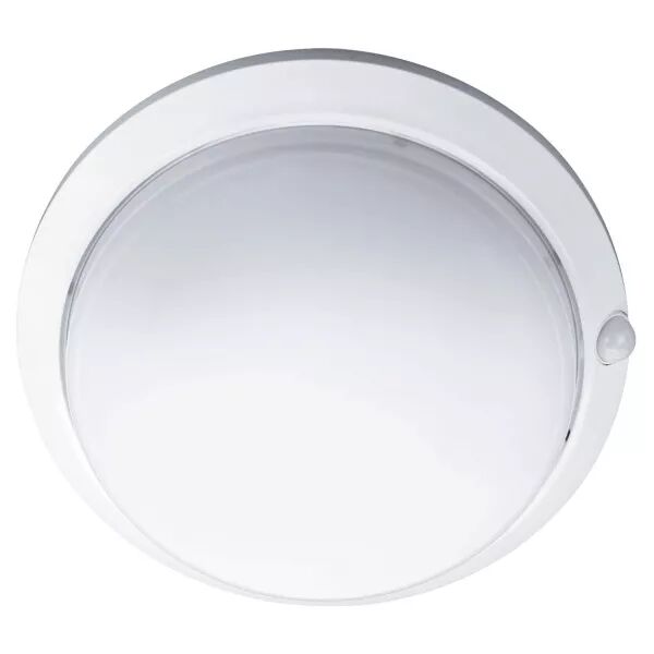 ARMILLA - Hublot Ext. IP44 IK10, blanc, E27 60W max., lpe non incl., a/sensor IR (4004)
