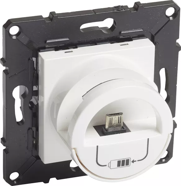 arnould-espace evol chargeur dock 2.4a 12 w blanc (ar64056)