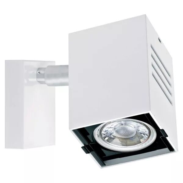 ASTREE 01 - Spot sur pat�re GU10, blanc, a/lpe LED 6W 3000K 500lm incl (0643)