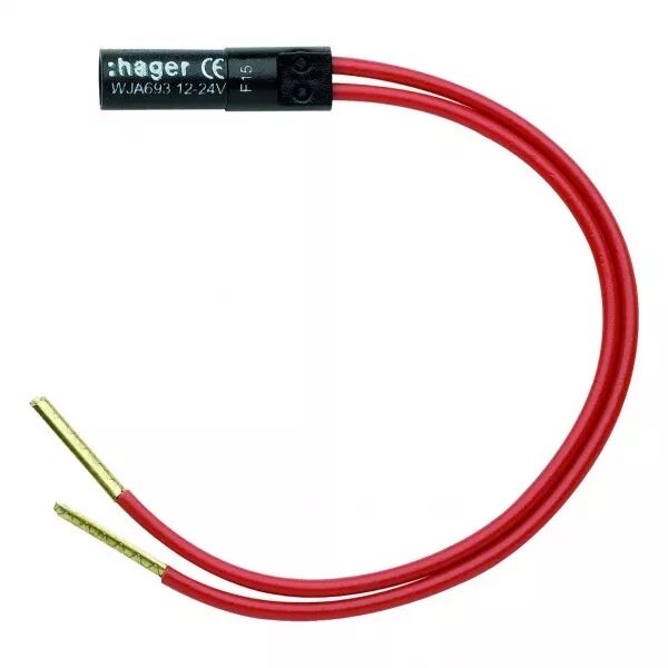 ateha-essensya lampe 12-24V rouge (WJA693)