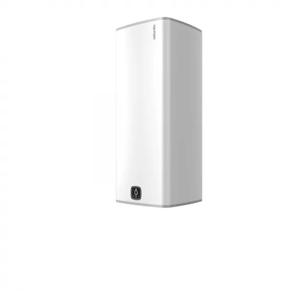 Atlantic - Chauffe-eau �lectrique Lin�o vertical mural carr� blanc 150L (157215)