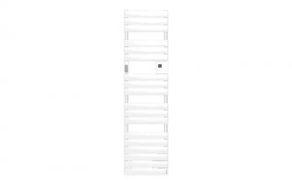 Atlantic - Radiateur s�che-serviettes connect� Adelis digital �troit 500W Blanc Brillant (862768)