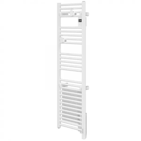 Atlantic - Radiateur s�che-serviettes connect� Doris digital �troit 1300W blanc carat (851291)