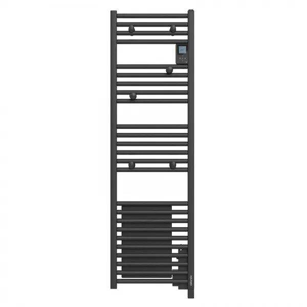 Atlantic - Radiateur s�che-serviettes connect� Doris digital �troit 500W anthracite (851275)