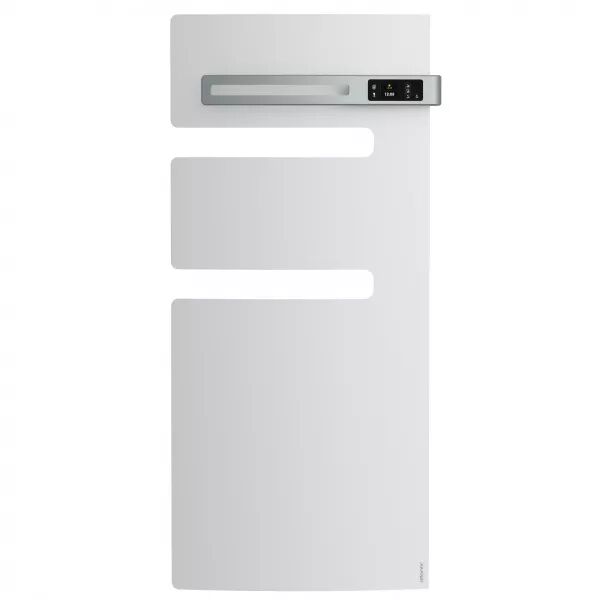 Atlantic - Radiateur s�che-serviettes connect� Serenis m�t gauche 1500W Blanc Carat (850492)