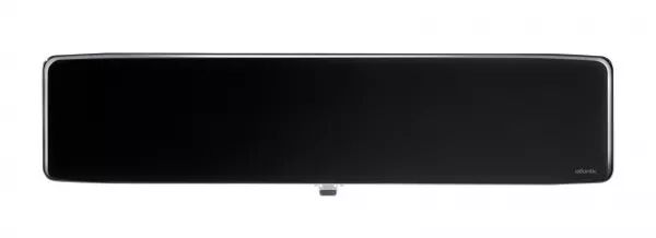 Atlantic - Radiateur verre connect� Verali plinthe 1500W noir brillant (507664)