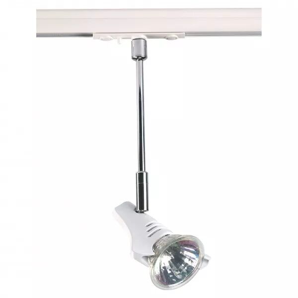 ATLANTIS 115 - Spot Rail 1 all. GU5,3 50W max, orient., blanc, lampe non incl. (4037)