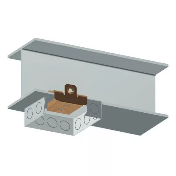 Attache bord de t�le pour boite, capacit� plat de 7-13 mm, filetage M6. Par 25 p (861043)