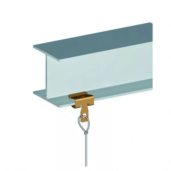 Attache bord de t�le pour plat de 4-8 mm. Par 25 pi�ces. (863122)