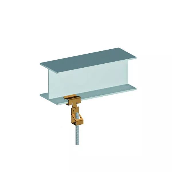 Attache bord de t�le pour tige filet�e M6 mm, capacit� plat de 4-8 mm. 25 pi�ces (861123)