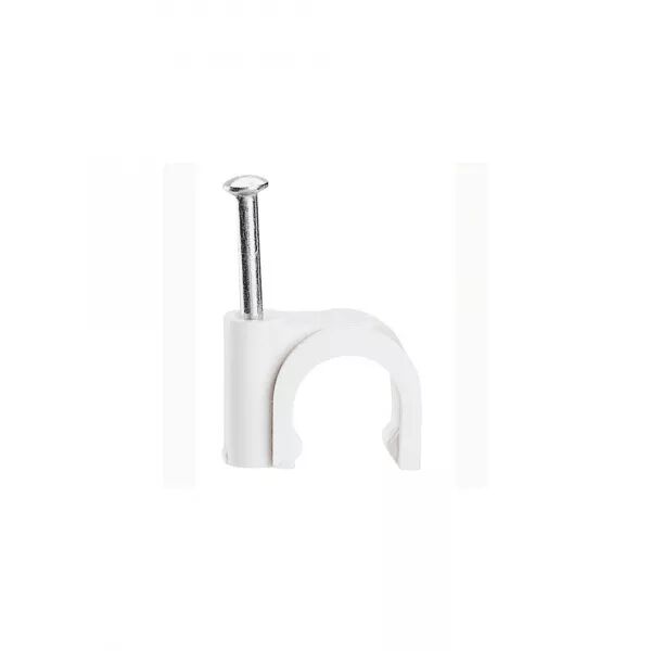 ATTACHE FIXFOR BLANCHE POUR C�BLE ROND �9MM