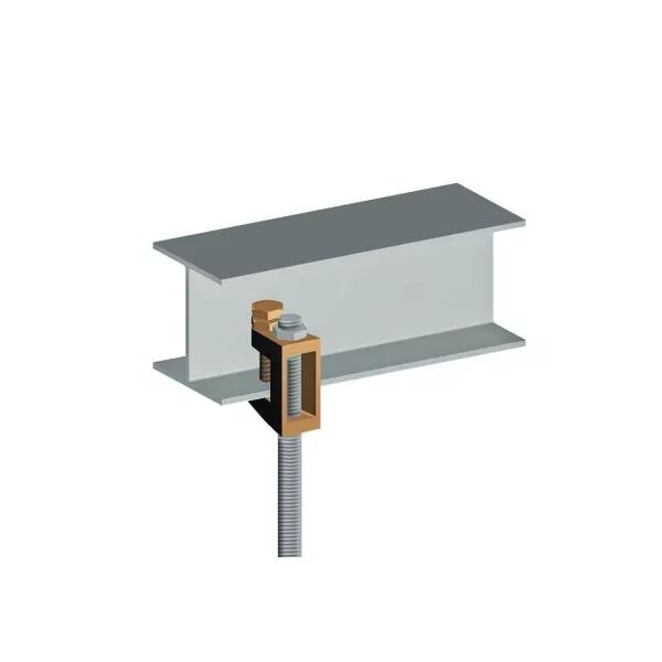 Attache lourde pour plat jusqu\'� 19 mm, tige jusqu\'� 11 mm. 25pi�ces (861549)