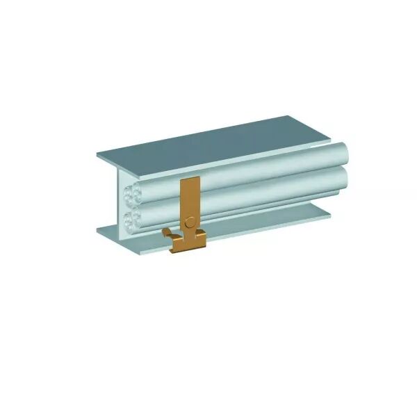 Attache pour plat 4 - 10 avec lamelle 75mm (861427)