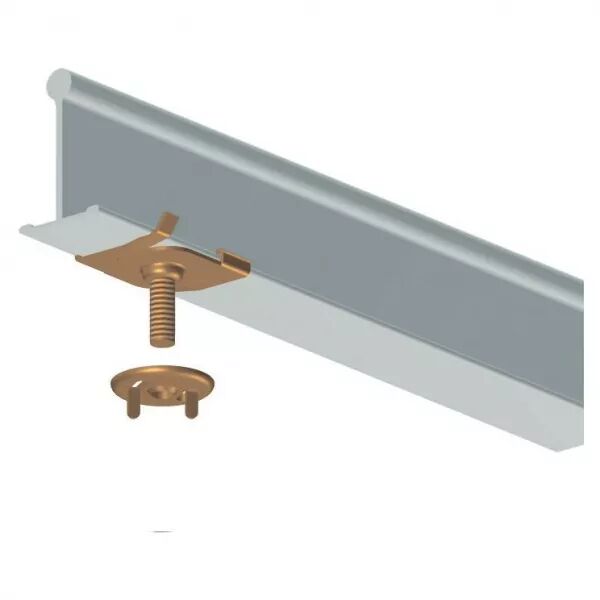 Attache pour profil 25 x 1,5, vis M6 long 16mm (861507)