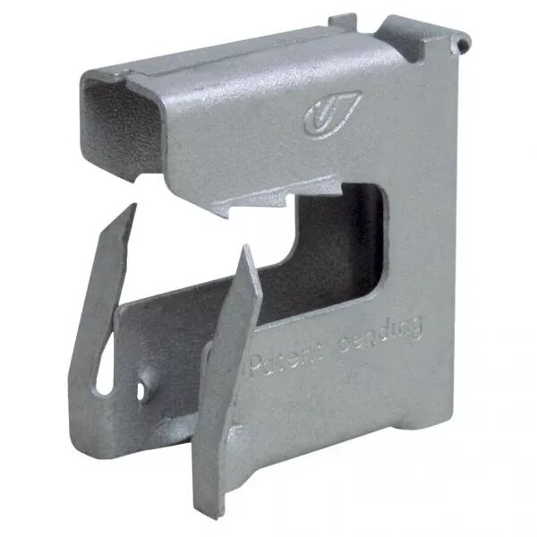 Attache pour tige filet� 6 et 8 mm, c�ble et crochet, sur plat 8-16mm. 25 pi�ces (861173)
