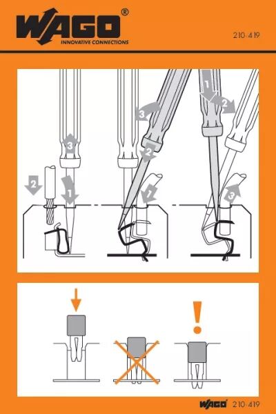 AUTOCOLLANT AVEC ILLUSTRATION DE LA 1 CONNEX FIT CLAMP�, � USAGE UNIVERSEL S�RIE