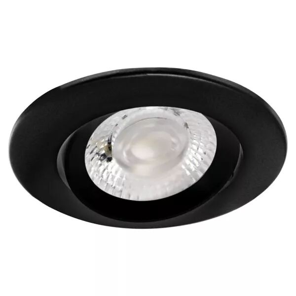 AXEL - Encastr� IP20/65 Vol.2, bascul., noir, LED 6W 550lm 3000/4000K (CCT) (50726)