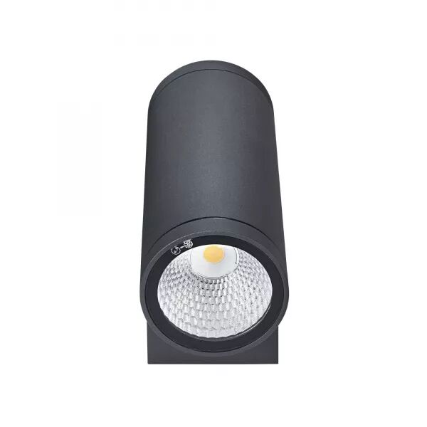 AXO LED-APPL. MUR EXT. IP65 IK07, GRAPHITE, LED INT�G. 2X10W 50� 3000K 2X750LM