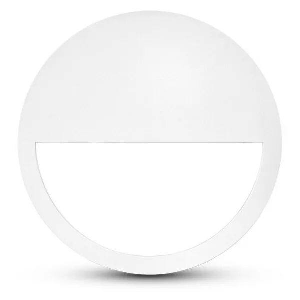 AZUR COLLERETTE DEMI-LUNE BLC D310mm (302270)