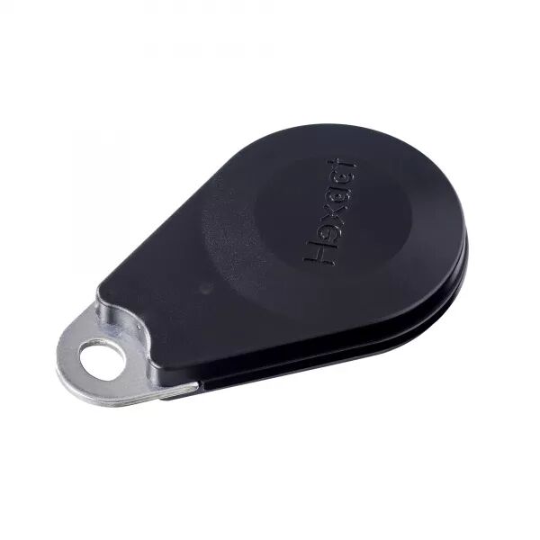 BADGE MAINS LIBRES NOIR, D�TECTION � 1 M, PROG. VIA HEXACTWEB, PILE INCLUSE