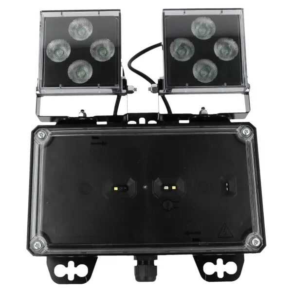BAES 2 PHARES LEDS IP65 2000 LM 1H EVACUATION / Ambiance SATI (UR130037)