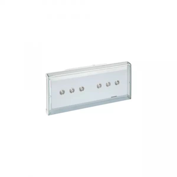 BAES D\'�VACUATION � LEDS PERMANENT IP43 IK07 SATI ADRESSABLE POUR GRANDS ESPACES