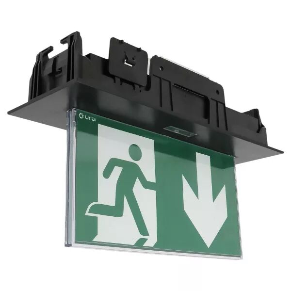 BAES EVACUATION URALIFE V NOIR 45LM-1H Adressable PLAFOND (UR118419V)