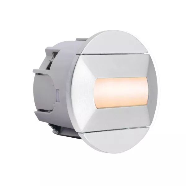 BALIZ - Encastr� Mur rond, fixe, gris, LED int�g. 0,46W 2400K 26lm (5263)