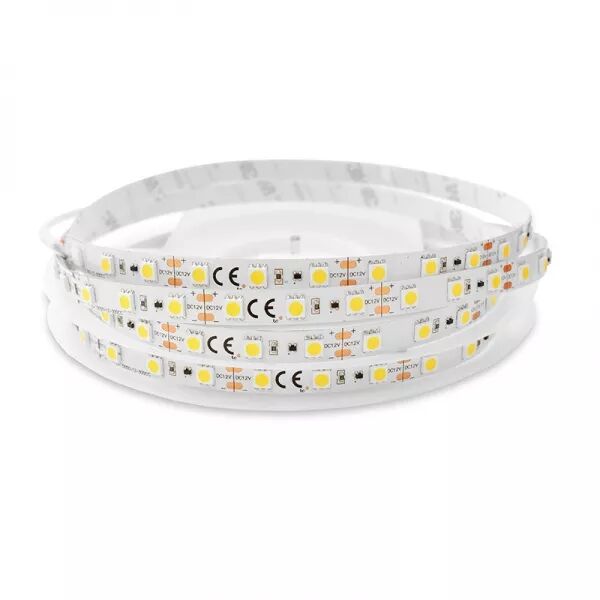 &BANDEAU BLC 6000K 5M 60LED 10,5W/M IP20 12V BOITE 5ANS