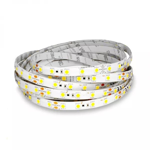 &BANDEAU BLC 6000K 5M 60LED 12.4W/M IP65 24V PU BOITE 5ANS
