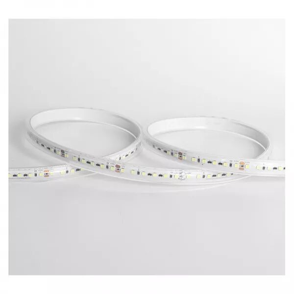BANDEAU BLC 6000K 5M 60LED ET 9W/M IP67 12V TUBE SILICON