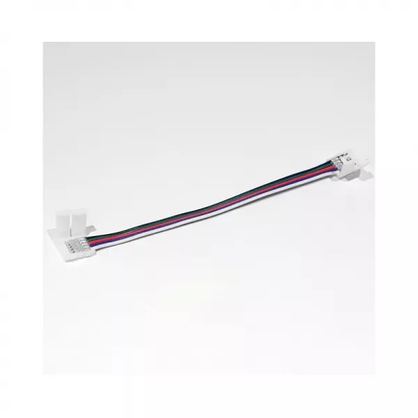BANDEAU CONNECT DROIT D/F AVEC CABLE PR BANDEAU RGB+W IP20 10MM