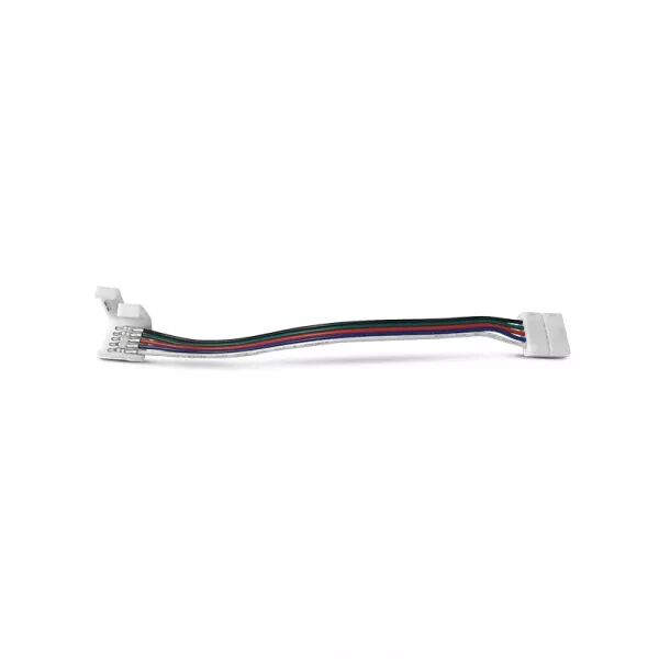 BANDEAU CONNECT DROIT D/F AVEC CABLE PR BANDEAU RGB+W IP20 12MM