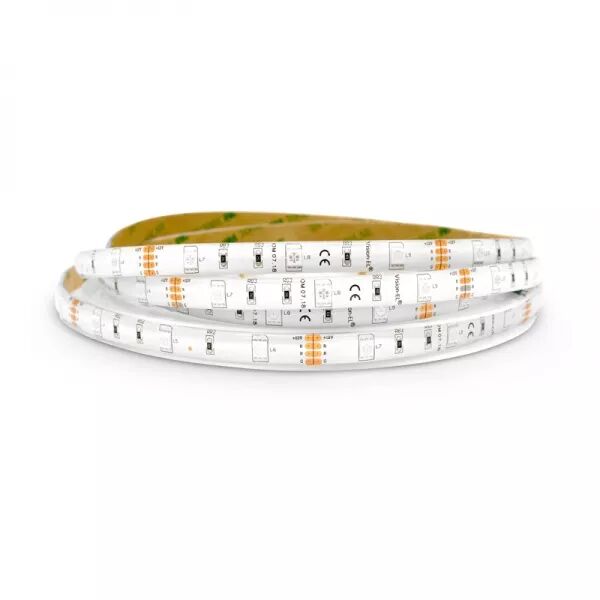 BANDEAU COULEURS 5M 30LED ET 7,2W/M IP65 12V PU