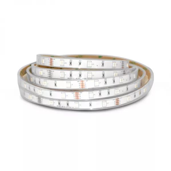 &BANDEAU COULEURS 5M 30LED ET 7,2W/M IP67 12V SILICON