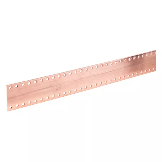 Barre Cu perfor�e M10 100X5 longueur 1750 (UC967)