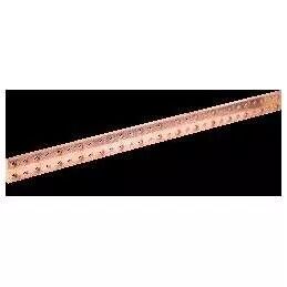 Barre Cu perfor�e M10 50X10 longueur 1750 (UC844E)