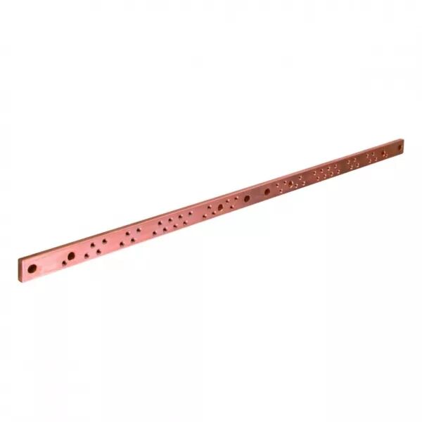 Barre Cu perfor�e M10 60X10 longueur 1750 (UC922E)