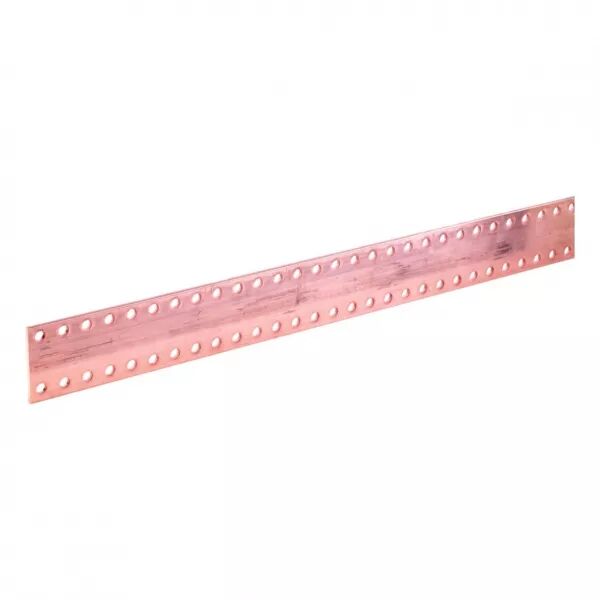 Barre Cu perfor�e M10 80X5 longueur 1750 (UC966)