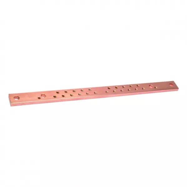 Barre Cu perfor�e M6 32X5 longueur 1750 (UC843)