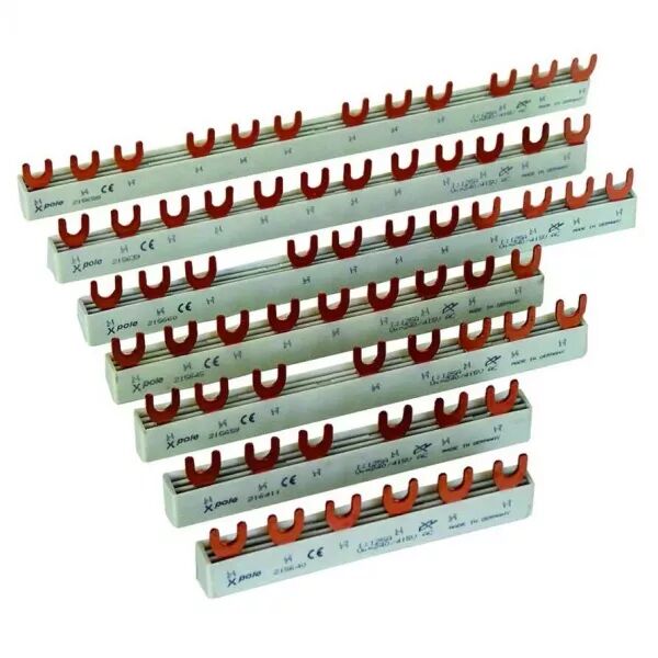 Barres EV, 2phases, 4PE, 63A pour PLS. CLS. PKN., PFIM, PFHM, PFNM (268220)