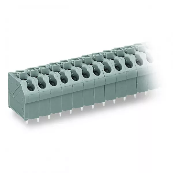Barrette � bornes 2 p�les / Pas 5 (250-502)