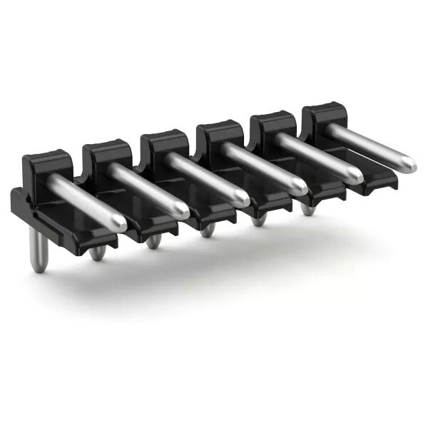 Barrette de broches � souder Broche � souder � 1 mm Coud�, noir (2091-1722)